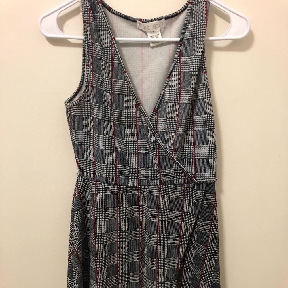 Planet Gold Midi Dress